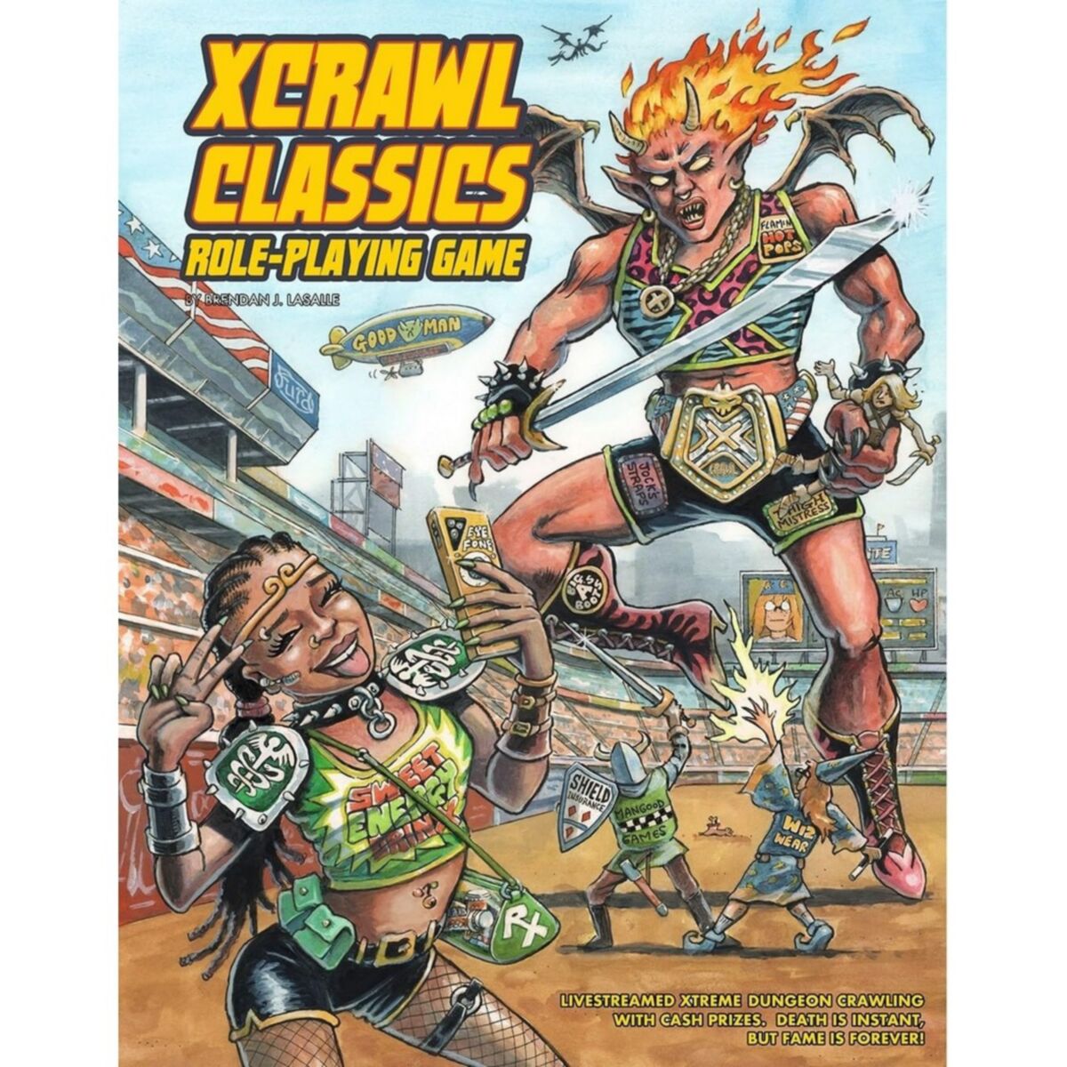 Xcrawl Classics Core Rulebook - Softcover Edition