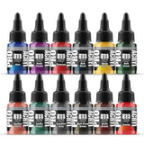 Monument Hobbies - Pro Acryl 1 Step Paint Set One - 12 Colors - Pre-Order