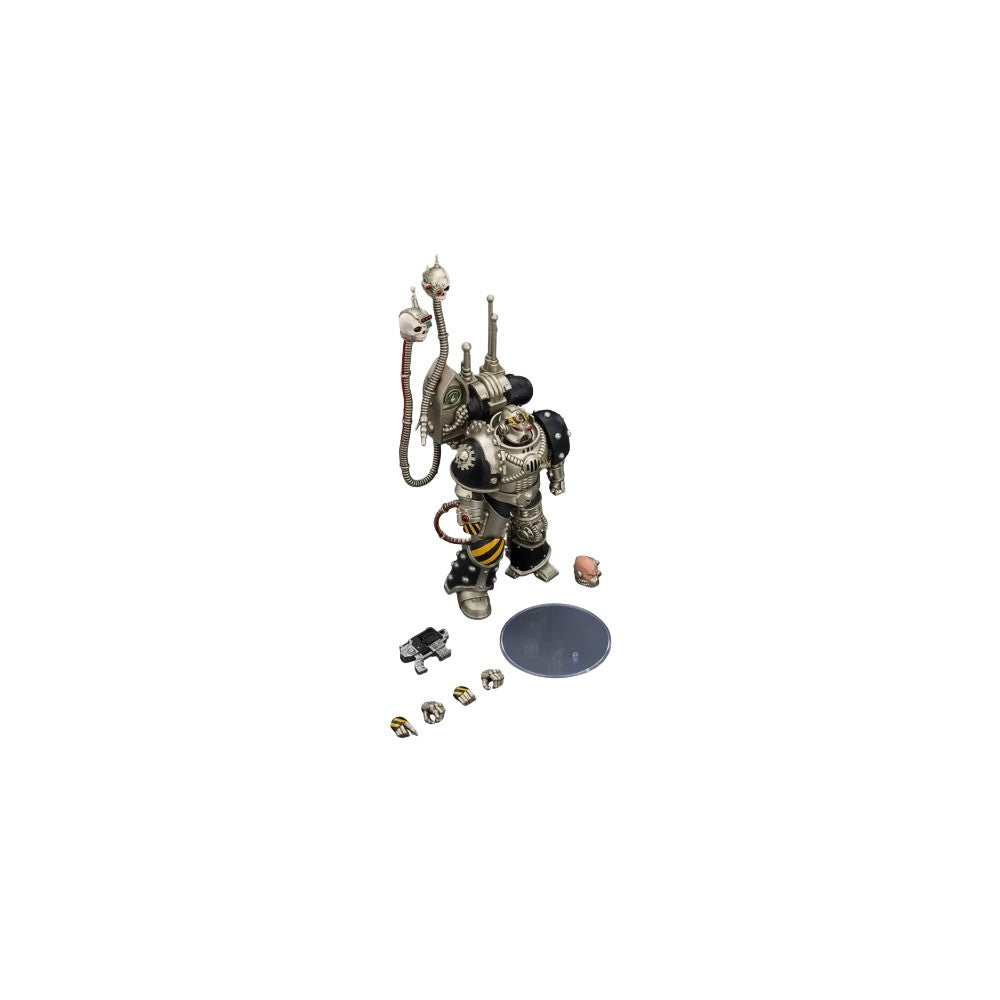 Warhammer Collectibles: 1/18 Scale Iron Warriors Legion Praevian with Bolt Pistol
