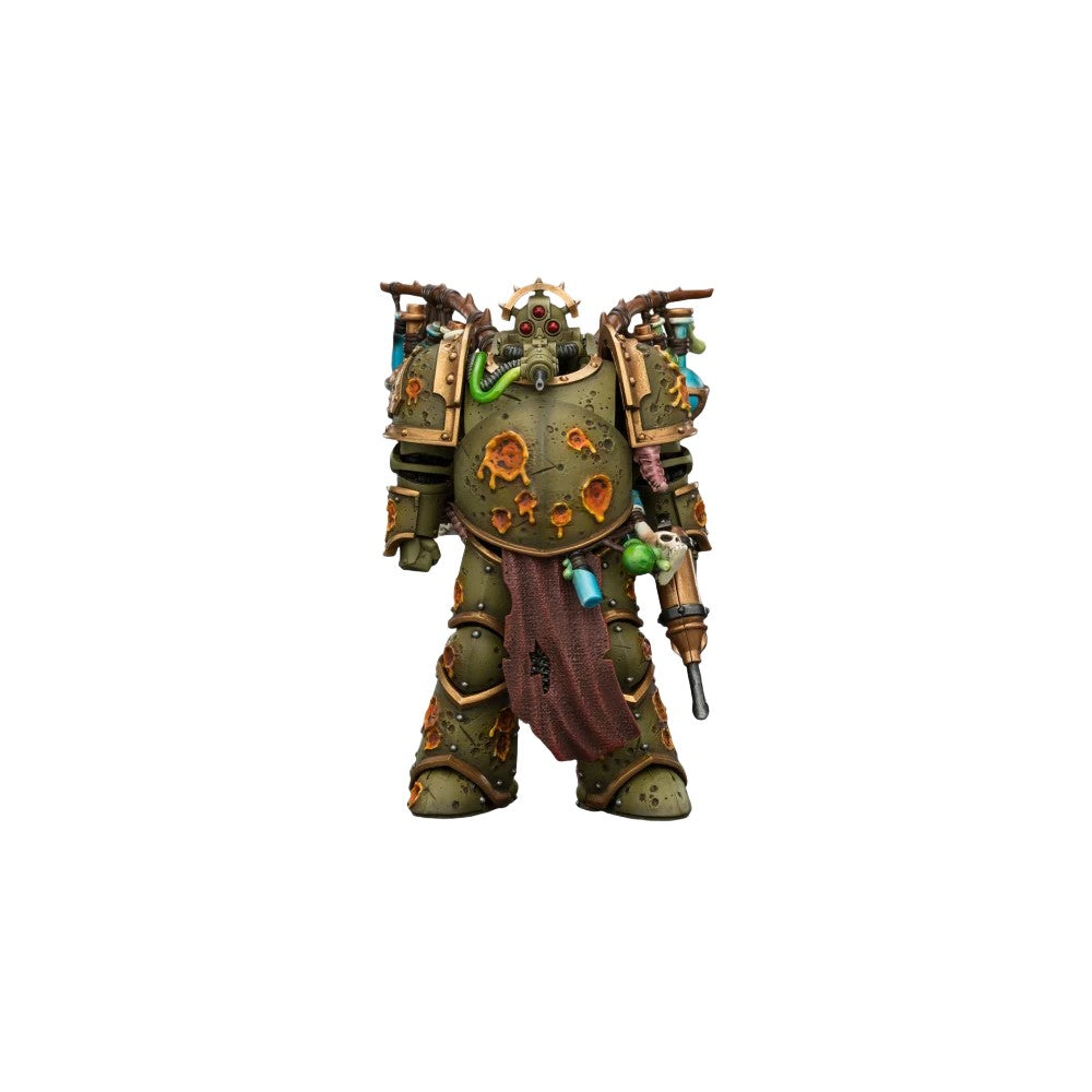Warhammer Collectibles: 1/18 Scale Death Guard Biologus Putrifier with Injector Pistol