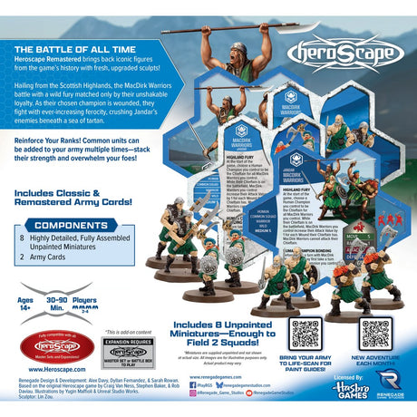 Heroscape - MacDirk Warriors Remastered Army Expansion