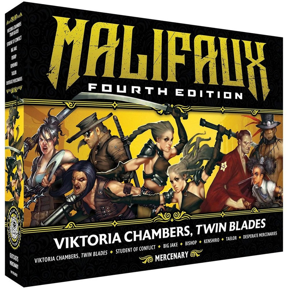 Wyrd Games: Malifaux: Outcasts: Viktoria - Twin Blades