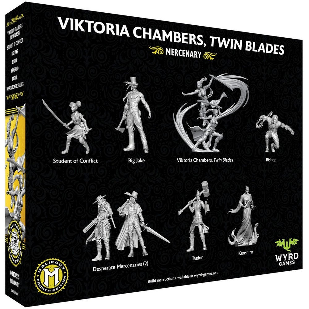 Wyrd Games: Malifaux: Outcasts: Viktoria - Twin Blades