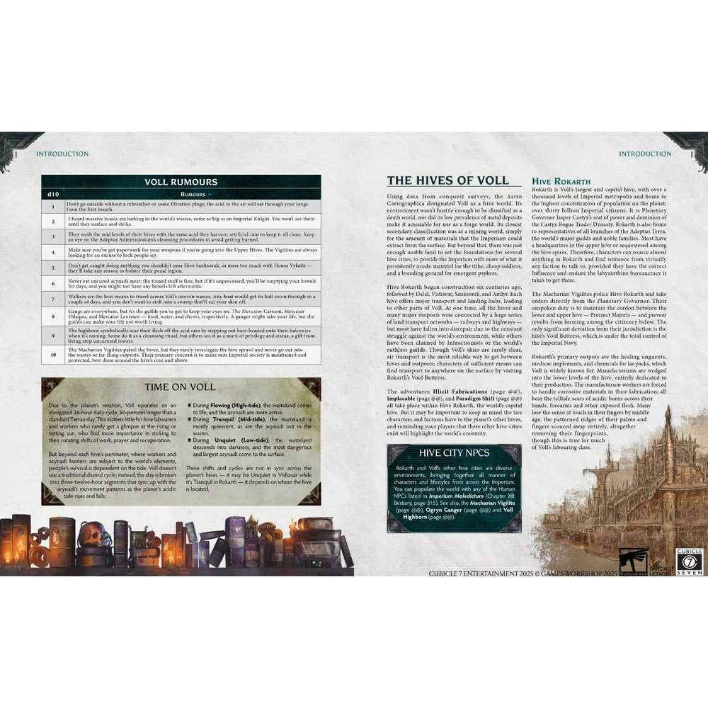 WH40K Imperium Maledictum Voll Adventures