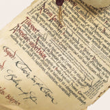 WETA - The Hobbit Trilogy - Burglar Contract of Bilbo Baggins - Mini - (Order on Demand)