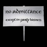 WETA - The Lord of the Rings Trilogy - No Admittance - Metalbird