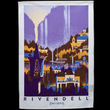 WETA - The Lord of the Rings Trilogy - Tea Towel - Rivendell & Hobbiton 2PK