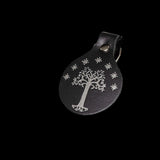 WETA - The Lord of the Rings Trilogy - Leather Keyring - Tree of Gondor