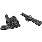 WETA - The Lord of the Rings Trilogy - Pin Set - Helms Deep & Orthanc