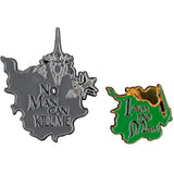 WETA - The Lord of the Rings Trilogy - Pin Set - I Am No Man! 2PK