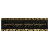 WETA - The Lord of the Rings Trilogy - Leather Bookmark - The One Ring Inscription