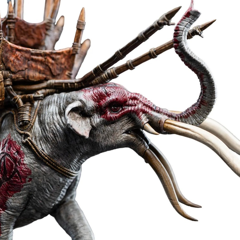 WETA - The Lord of the Rings Trilogy - Miniature Statue - Mumak in Battle