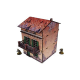 Micro Arts Studio - WW2 Italy Balcony House (1) PREPAINTED [28mm/1:56] - Pre-Order