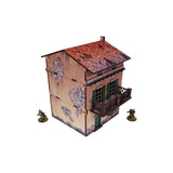 Micro Arts Studio - WW2 Italy Balcony House (1) PREPAINTED [28mm/1:56] - Pre-Order