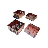 Micro Arts Studio - WW2 Italy Balcony House (1) PREPAINTED [28mm/1:56] - Pre-Order