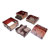 Micro Arts Studio - WW2 Italy Balcony House (1) PREPAINTED [28mm/1:56] - Pre-Order