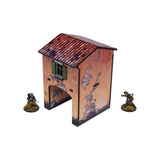 Micro Arts Studio - WW2 Italy Gate House (1) PREPAINTED [28mm/1:56] - Pre-Order