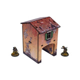 Micro Arts Studio - WW2 Italy Gate House (1) PREPAINTED [28mm/1:56] - Pre-Order