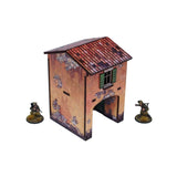 Micro Arts Studio - WW2 Italy Gate House (1) PREPAINTED [28mm/1:56] - Pre-Order