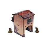 Micro Arts Studio - WW2 Italy Gate Balcony (1) PREPAINTED [28mm/1:56] - Pre-Order