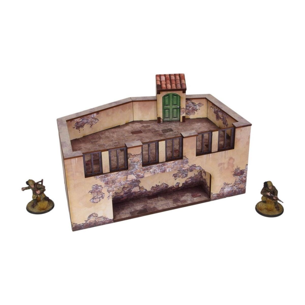 Micro Arts Studio - WW2 Italy Terrace (1) PREPAINTED [28mm/1:56] - Pre-Order