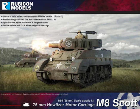 Rubicon Models - M8 Scott / M5A1 Stuart