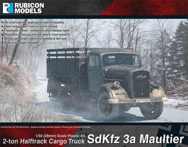 Rubicon Models - SdKfz 3a Maultier Truck