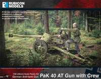Rubicon Models - German Pak 40 Anti Tank Gun + Crew