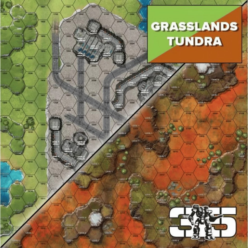 BattleTech - BattleMat - Tundra - Pre-Order