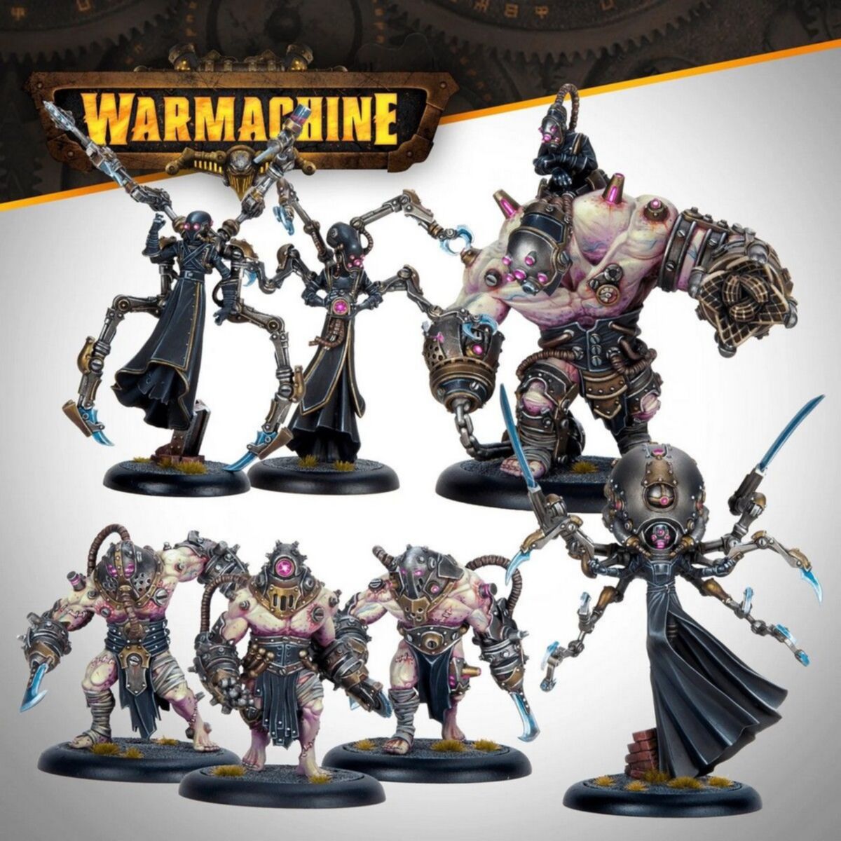 Warmachine Direct Cryx Necrofactorium Dark Operations Hive Mind Cadre - Pre-Order