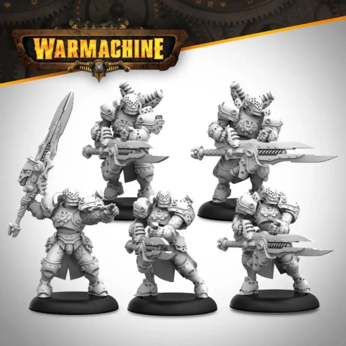 Warmachine Direct Cygnar Storm Legion/Gravediggers Stormthrower Legionnaires - Pre-Order