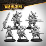 Warmachine Direct Cygnar Storm Legion/Gravediggers Stormthrower Legionnaires