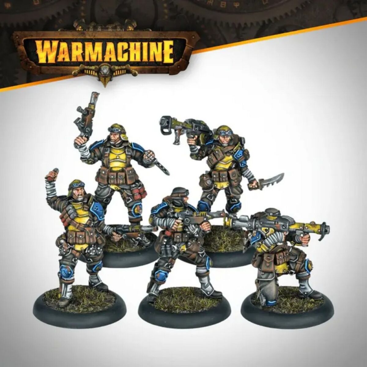 Warmachine Direct Cygnar Gravediggers Commando Unit - Pre-Order