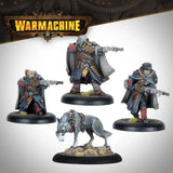 Warmachine Direct Khador Winter Korps Winter Korps Snipers and Hunting Dog