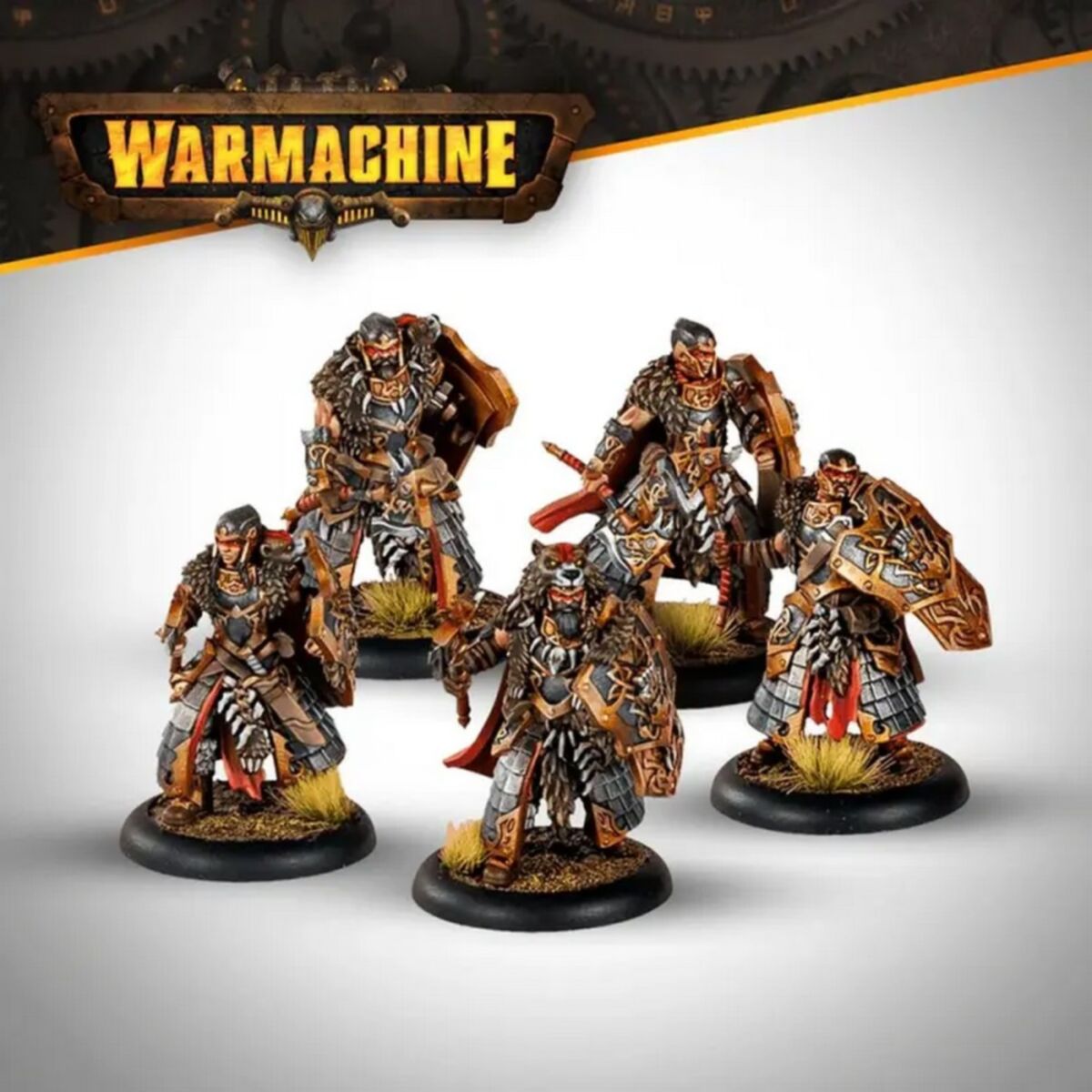 Warmachine Direct Khador Winter Korps Old Umbrey Liegemen Wardens - Pre-Order