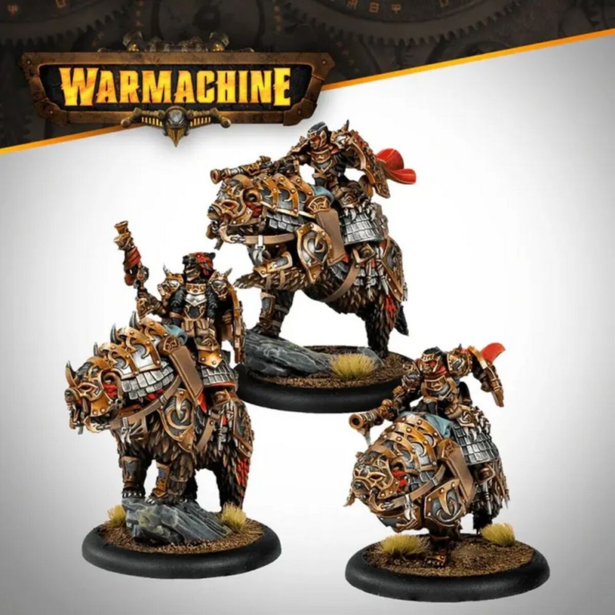 Warmachine Direct Khador Winter Korps Old Umbrey Liegemen Ursans - Pre-Order