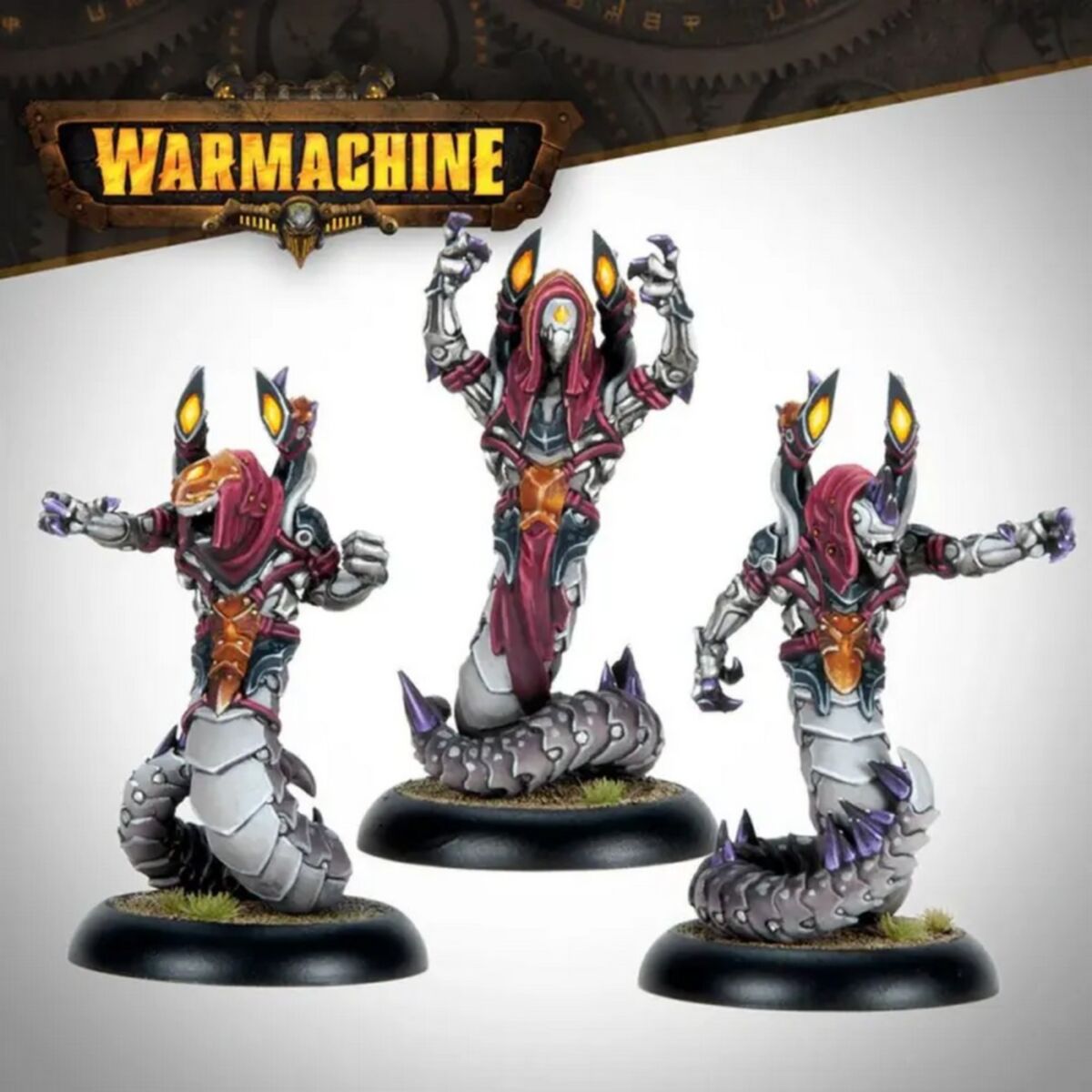 Warmachine Direct Khymaera Shadowflame Wyrmspine Shadowmancers - Pre-Order