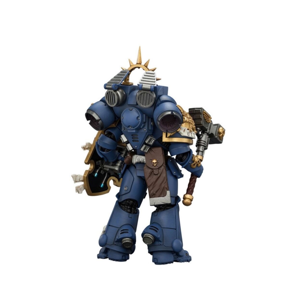 Warhammer Collectibles: 1/18 Scale Ultramarines Captain with Jump Pack and Relic Shield - Pre-Order
