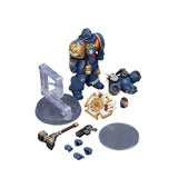 Warhammer Collectibles: 1/18 Scale Ultramarines Captain with Jump Pack and Relic Shield - Pre-Order
