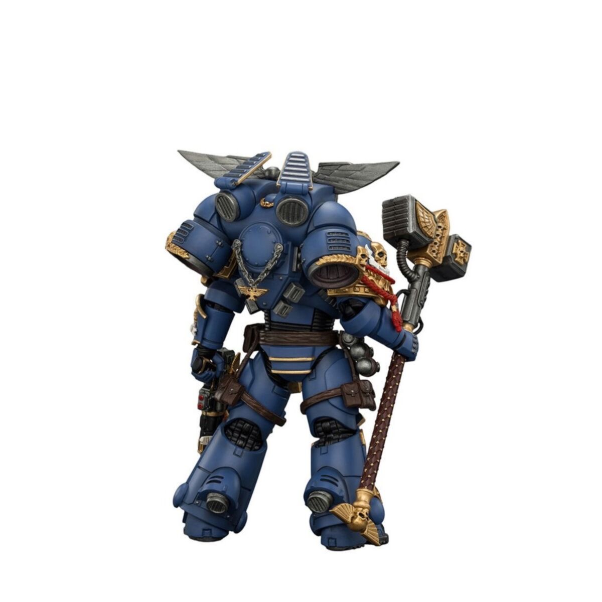 Warhammer Collectibles: 1/18 Scale Game Edition Ultramarines Assault Intercessor with Jump Pack - Pre-Order