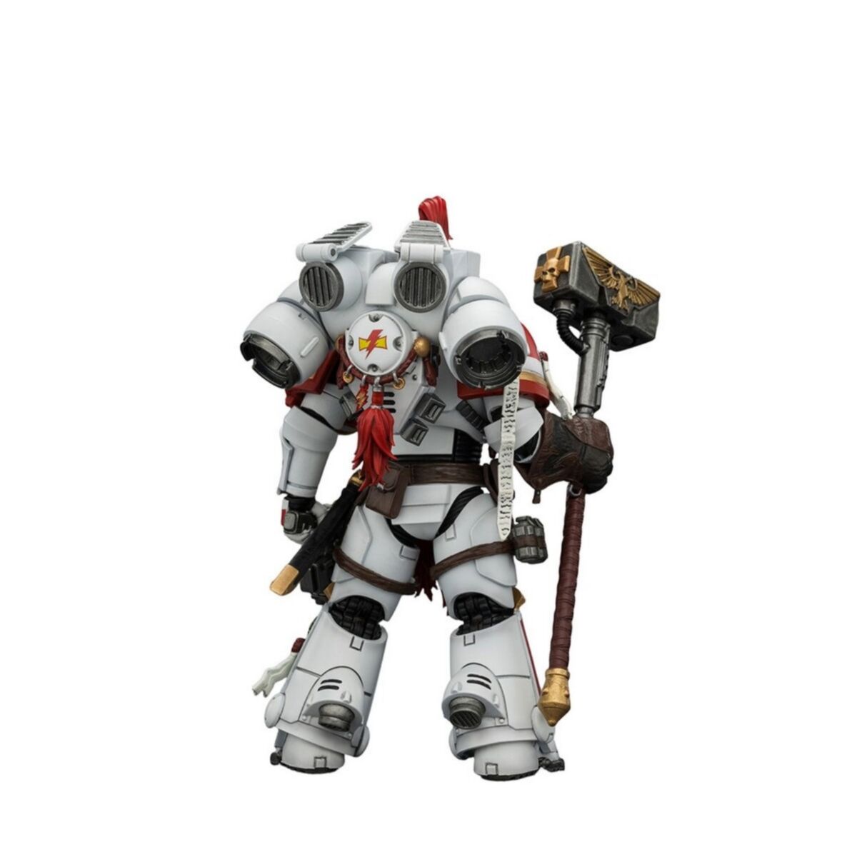 Warhammer Collectibles: 1/18 Scale Game Edition White Scars Assault Intercessor Champion - Pre-Order
