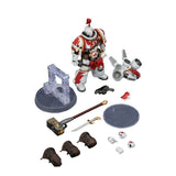Warhammer Collectibles: 1/18 Scale Game Edition White Scars Assault Intercessor Champion - Pre-Order