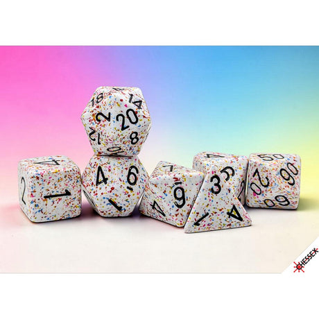 CHX 25321 Speckled Birthday Polyhedral 7-Dice Set