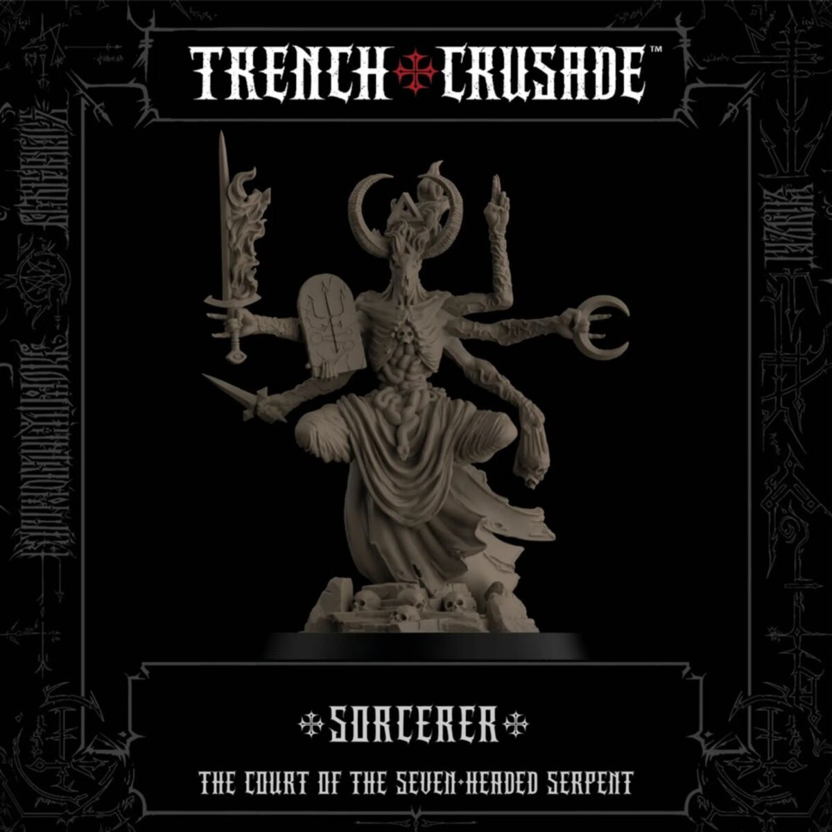 Trench Crusade By Pluto labs - Court of the Seven Headed Serpent Warband - Pre-Order