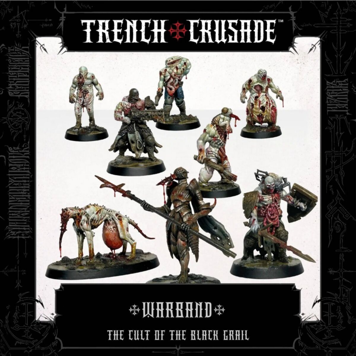 Trench Crusade By Pluto labs - Black Grail Warband - Pre-Order