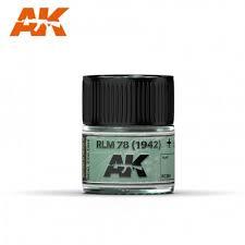 AK Interactive Real Colors - Acrylic Lacquer Paint 10ml bottle - RLM 78 (1942)