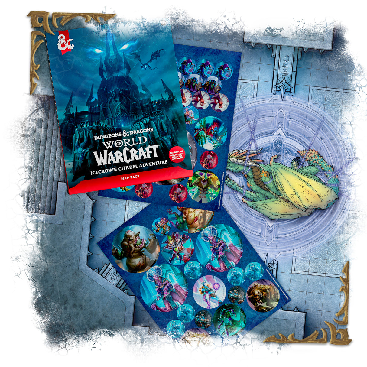 D&D World of Warcraft - Map Pack - Pre-Order