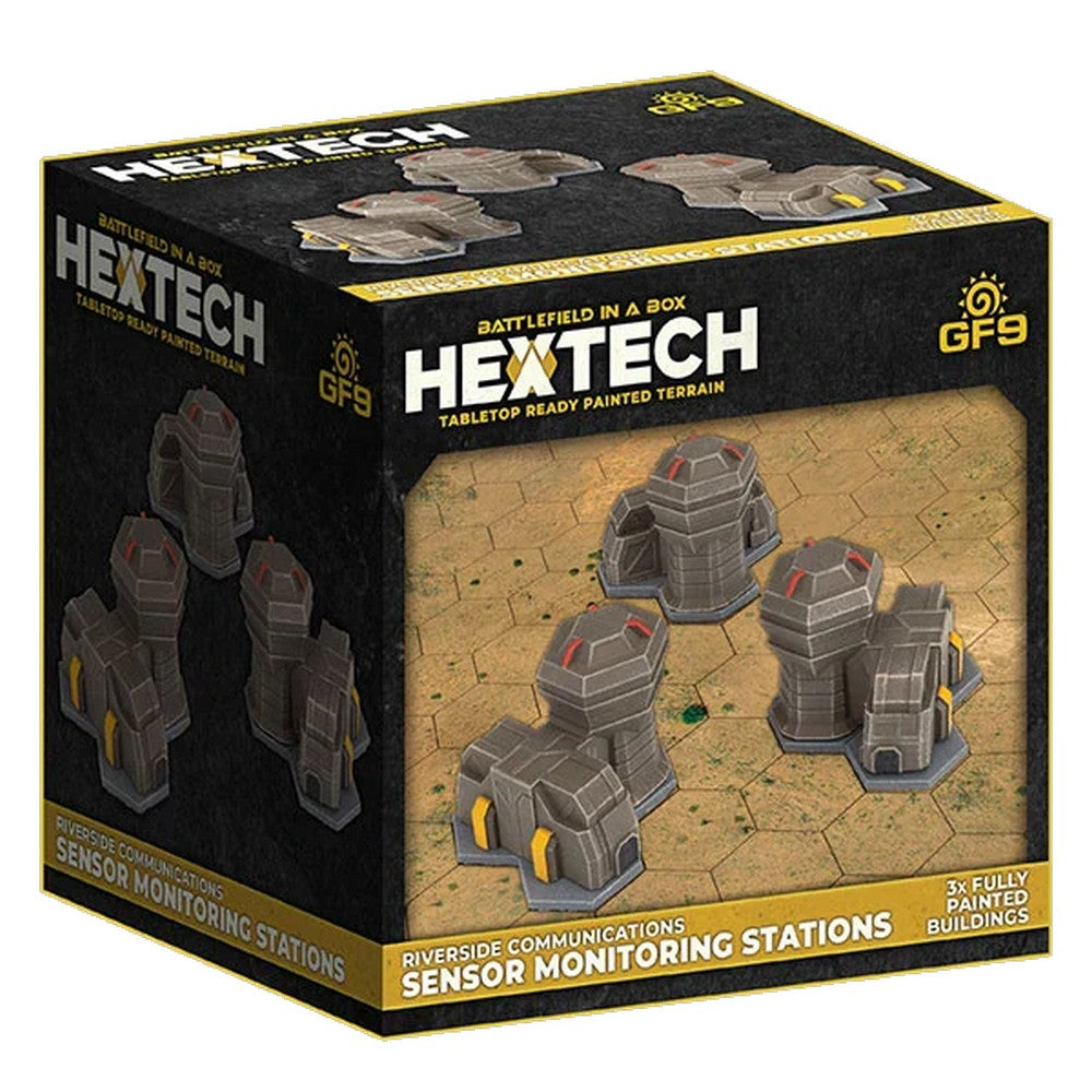 Hextech Terrain: Riverside Communications - Medium Power Station - Pre-Order