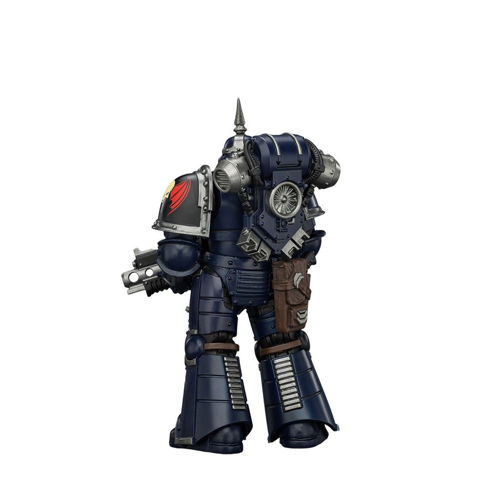 Warhammer Collectibles: 1/18 Scale Night Lords MK III Tactical Legionary with Bolter and Bolt Pistl" - Pre-Order