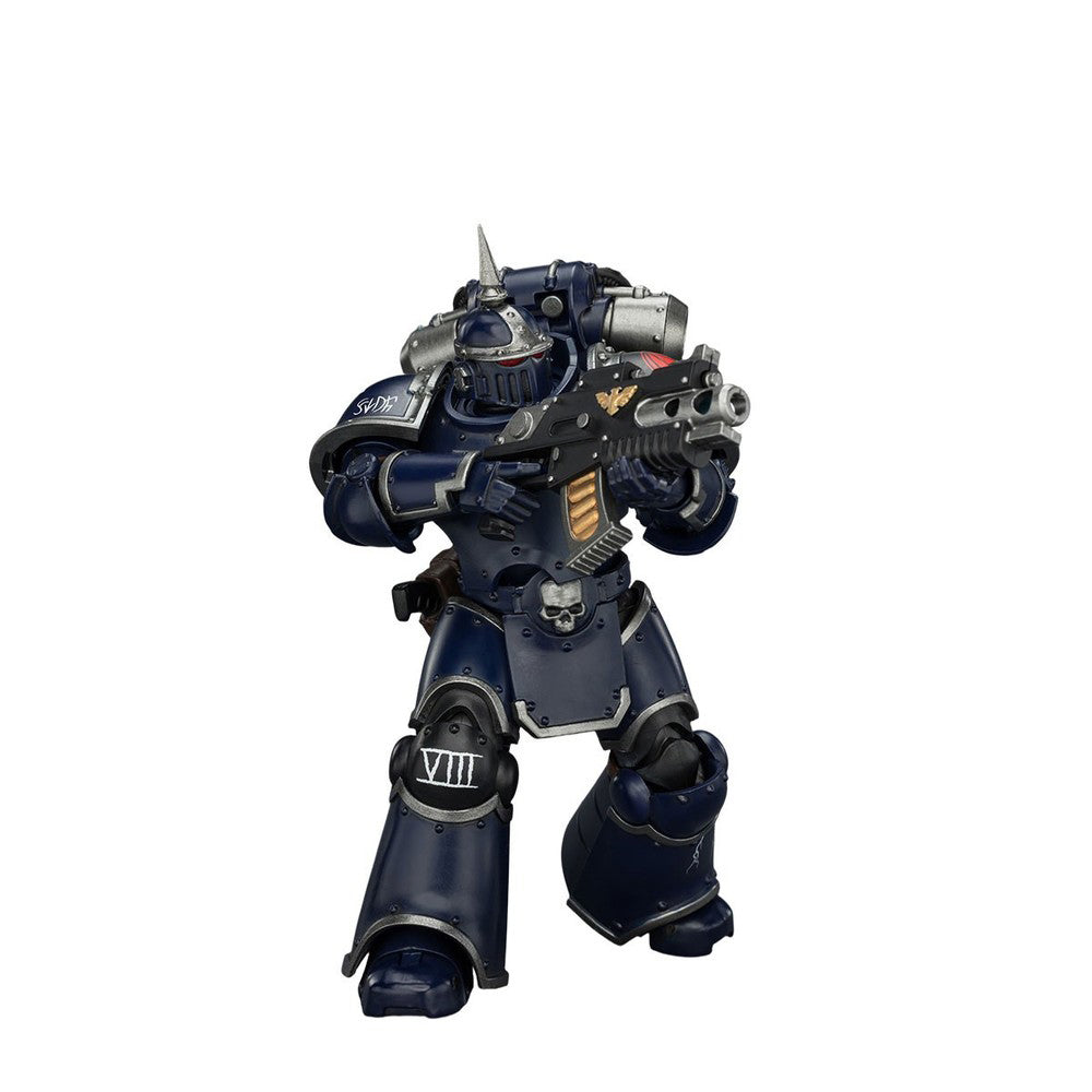 Warhammer Collectibles: 1/18 Scale Night Lords MK III Tactical Legionary with Bolter and Bolt Pistl" - Pre-Order